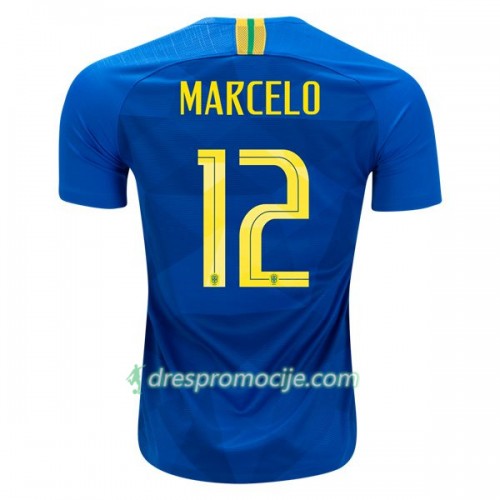 Brazil Dres Marcelo 12 Gostujući Svjetsko prvenstvo 2018 Brazil Dres Marcelo 12 Gostujući Svjetsko prvenstvo 2018